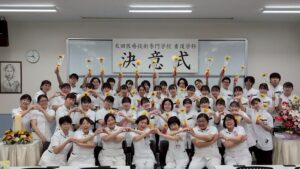 【看護学科】8期生 決意式🕯