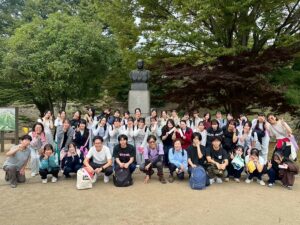 【看護学科１年】⛰️【芸術の授業 in 金山】🎨