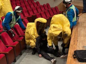 【救急救命学科3年】消防本部 災害訓練に参加しました🚑